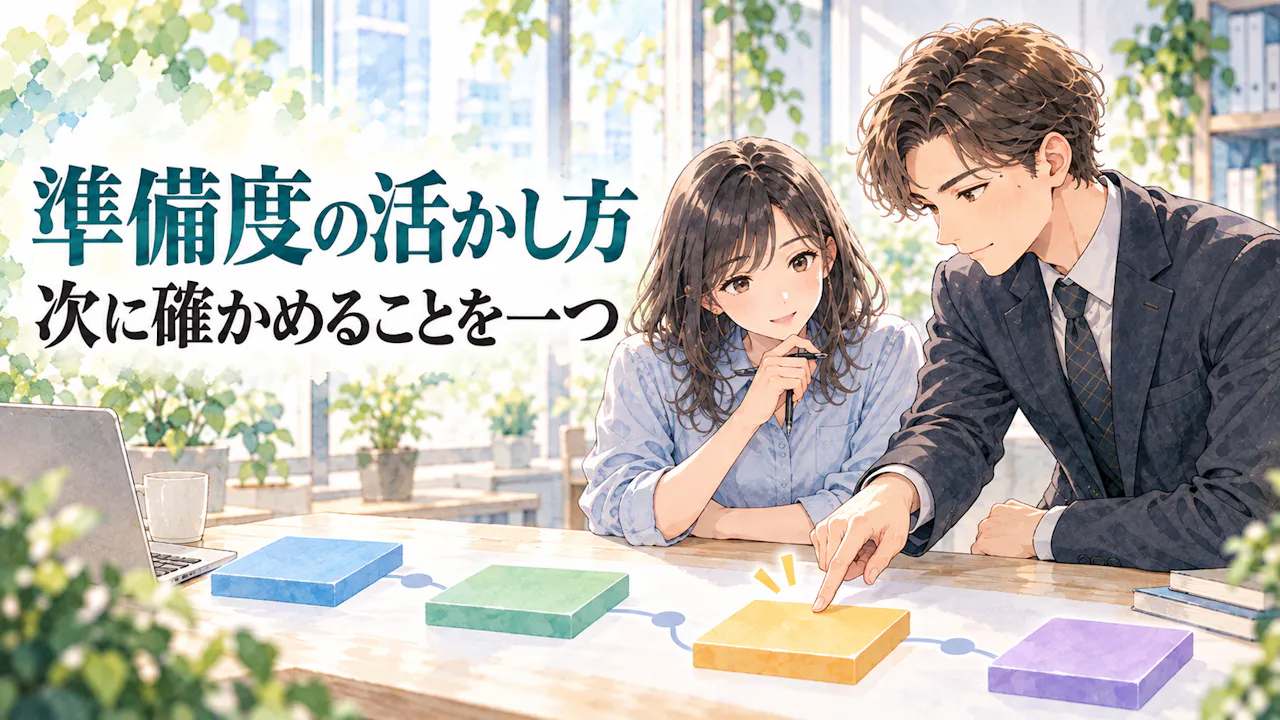 準備度の結果をどう活かす？