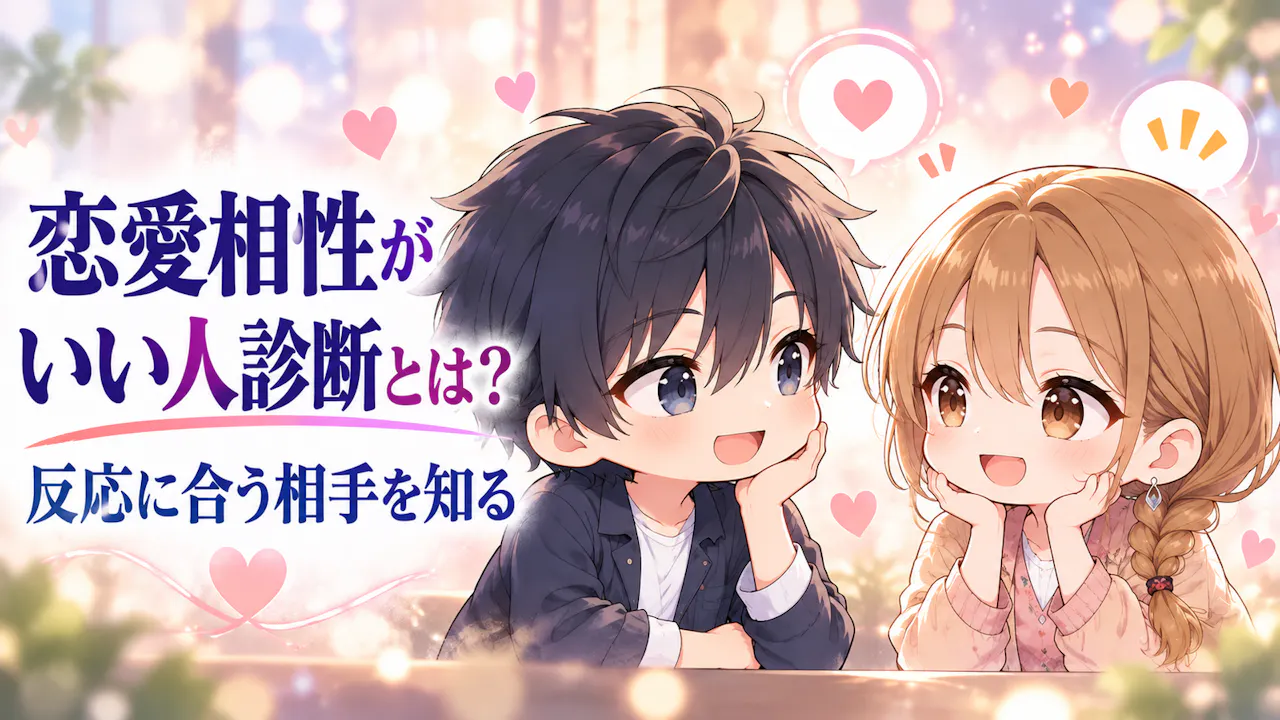恋愛相性がいい人診断とは？