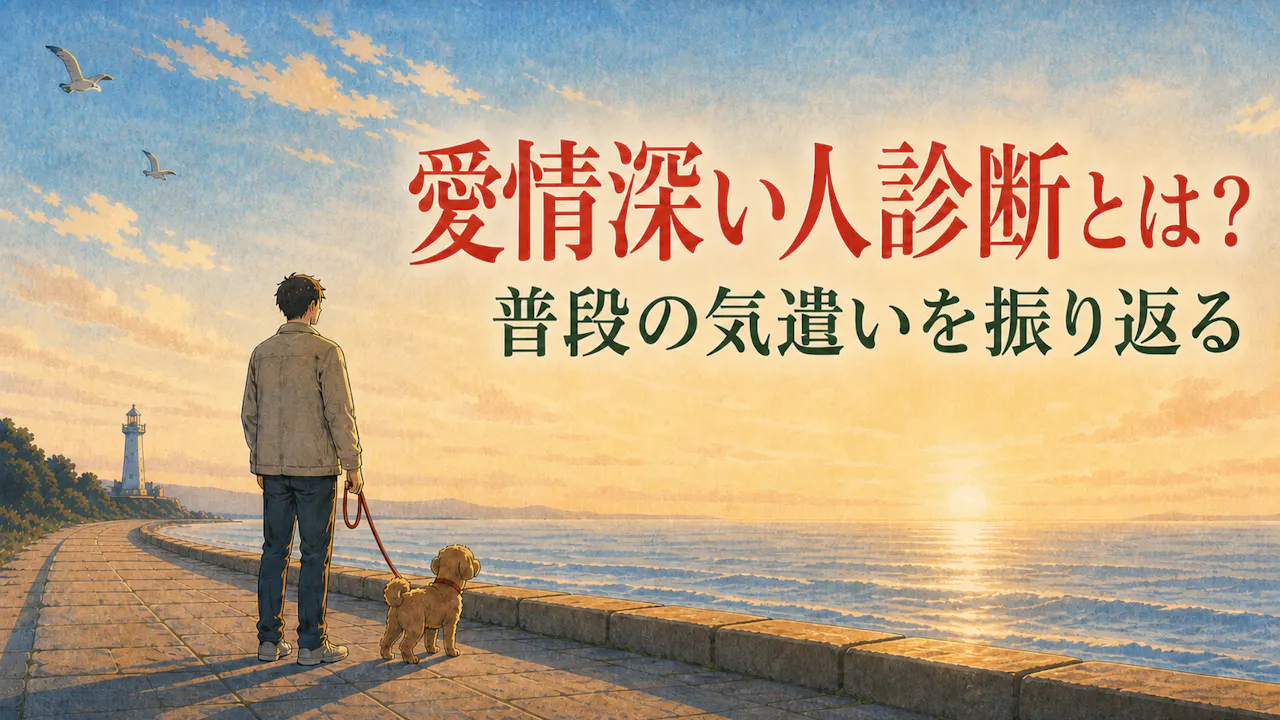 愛情深い人診断とは？