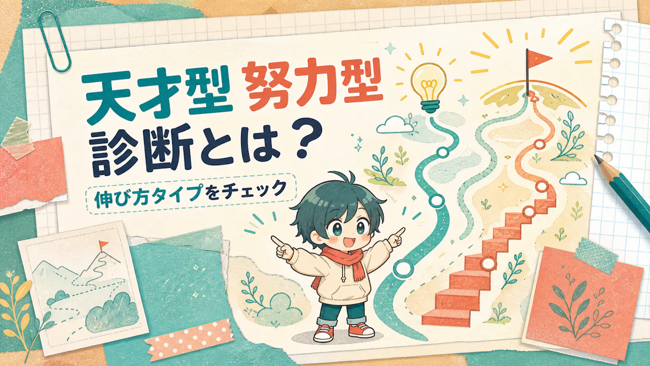 天才型 努力型 診断とは？