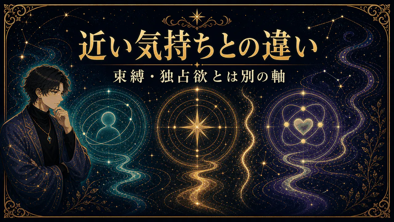 支配欲と近い気持ちの違い