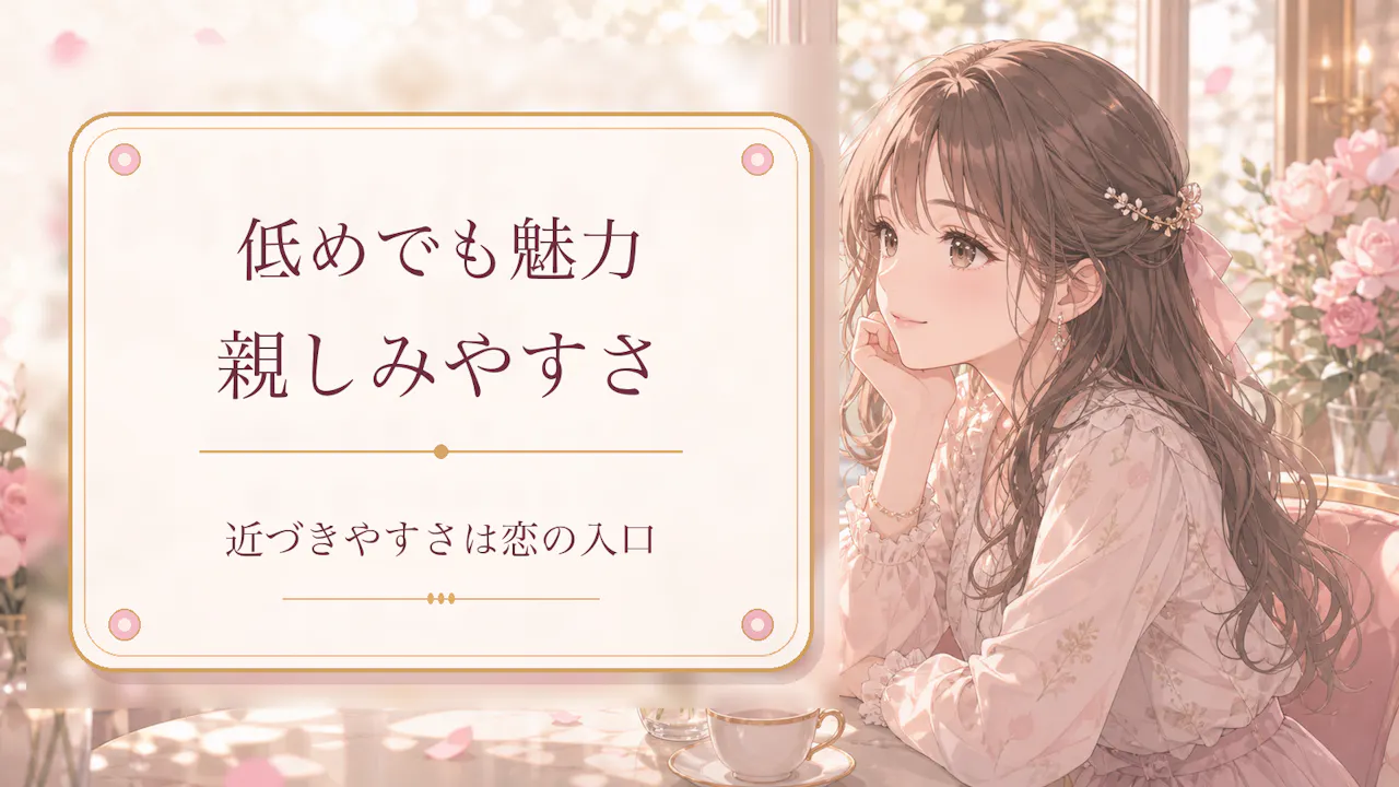 高嶺の花度が低めでも魅力はある