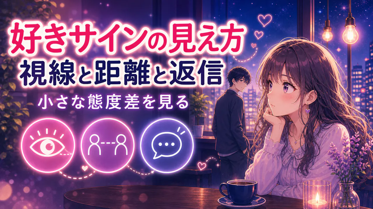 相手が自分を好きなときに出やすいサイン