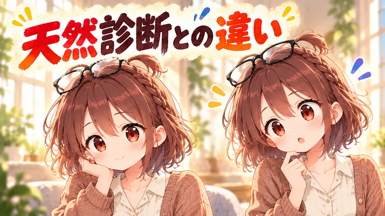 天然診断との違い