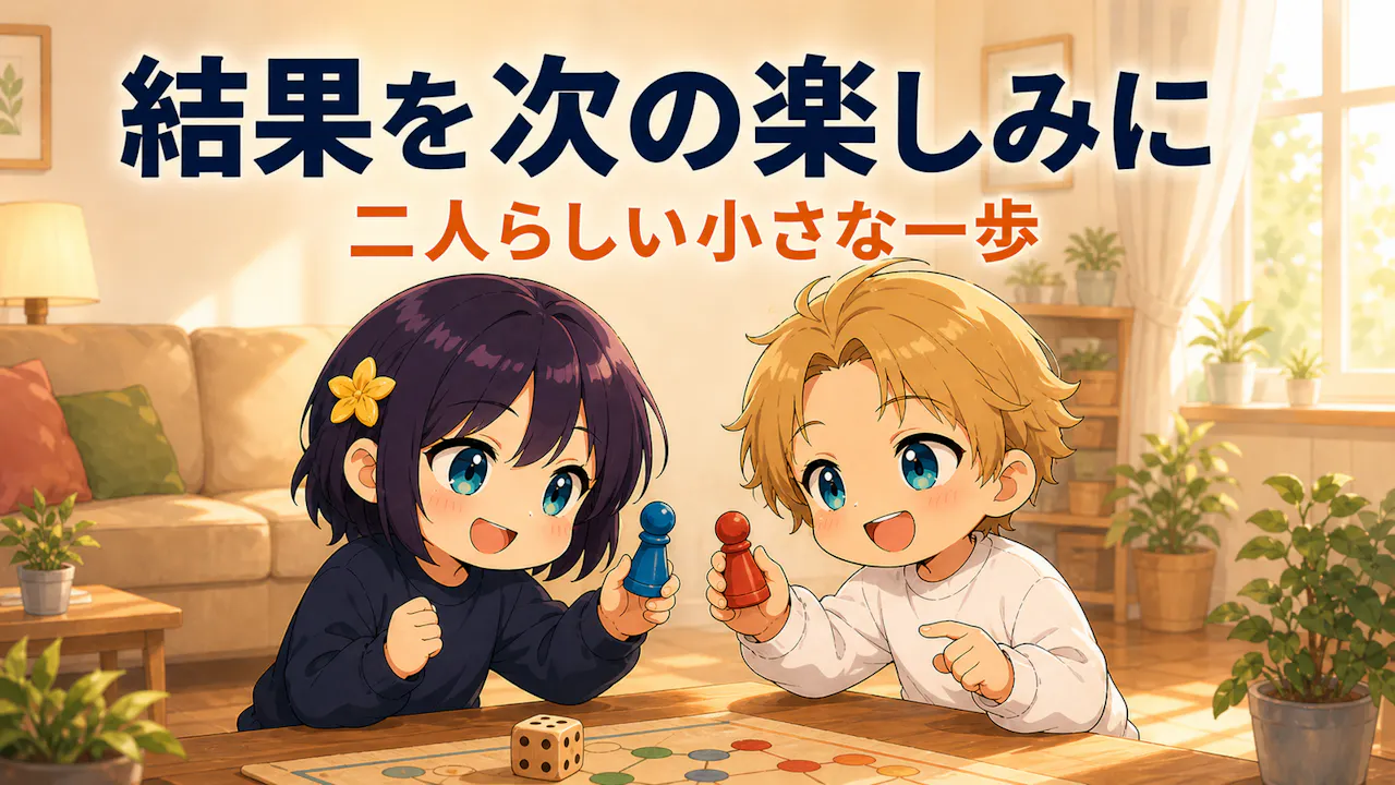 結果を、次の楽しみに変える