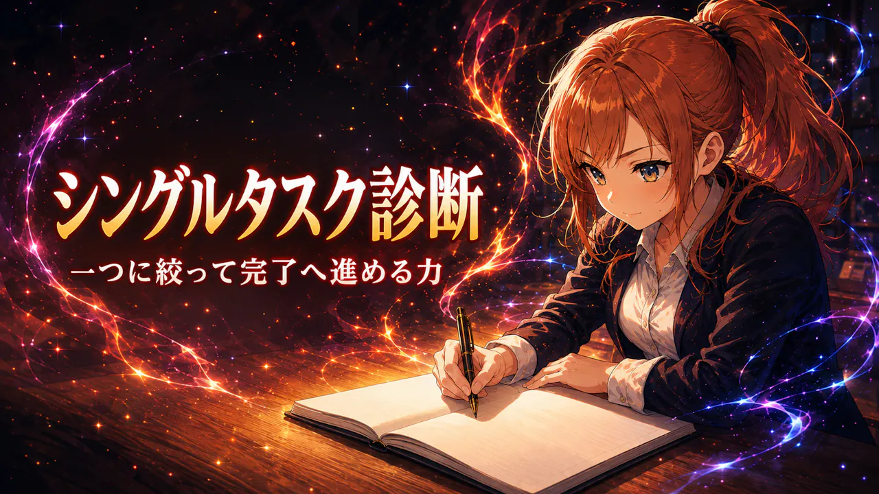シングルタスク診断とは？