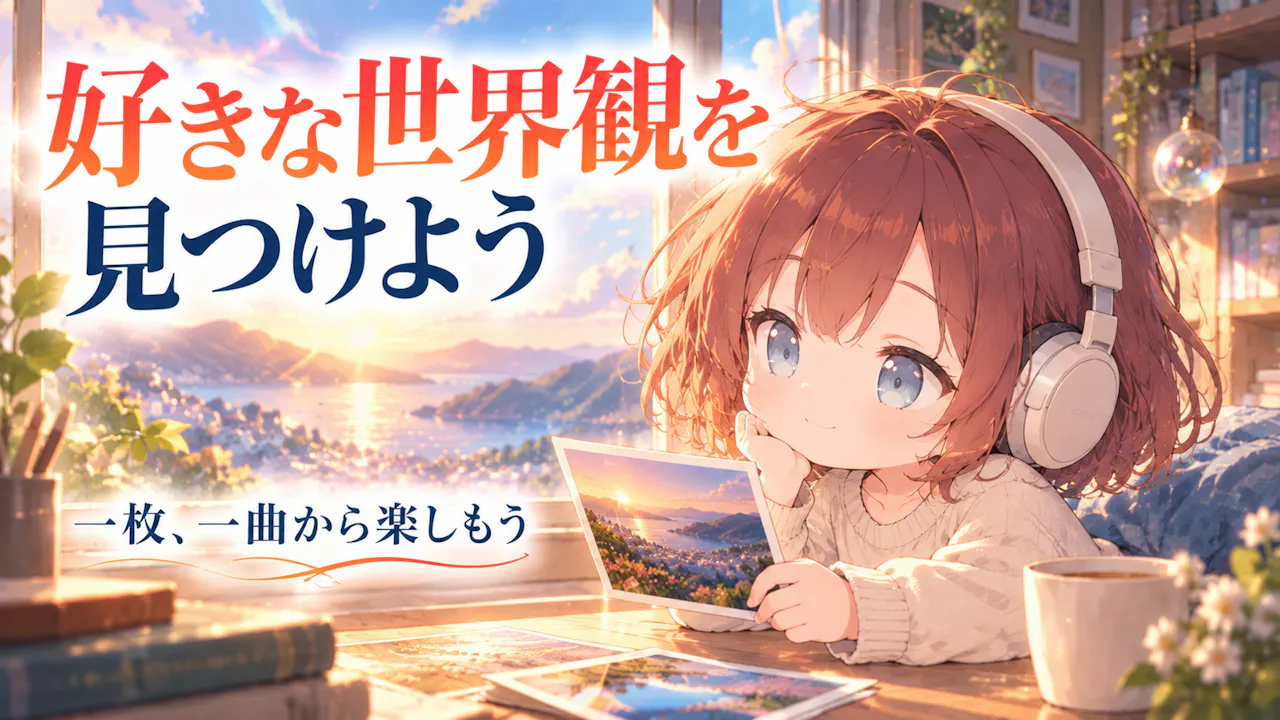 結果から好きな世界観を見つけよう