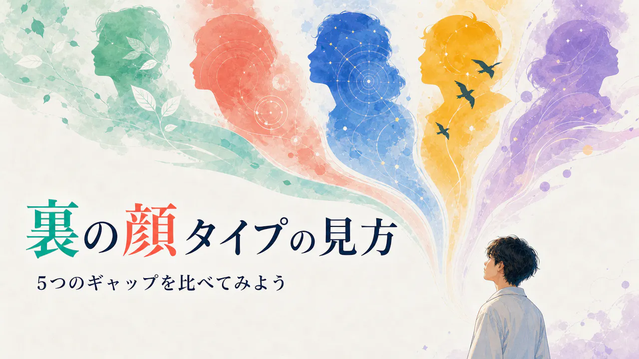 裏の顔タイプの見方