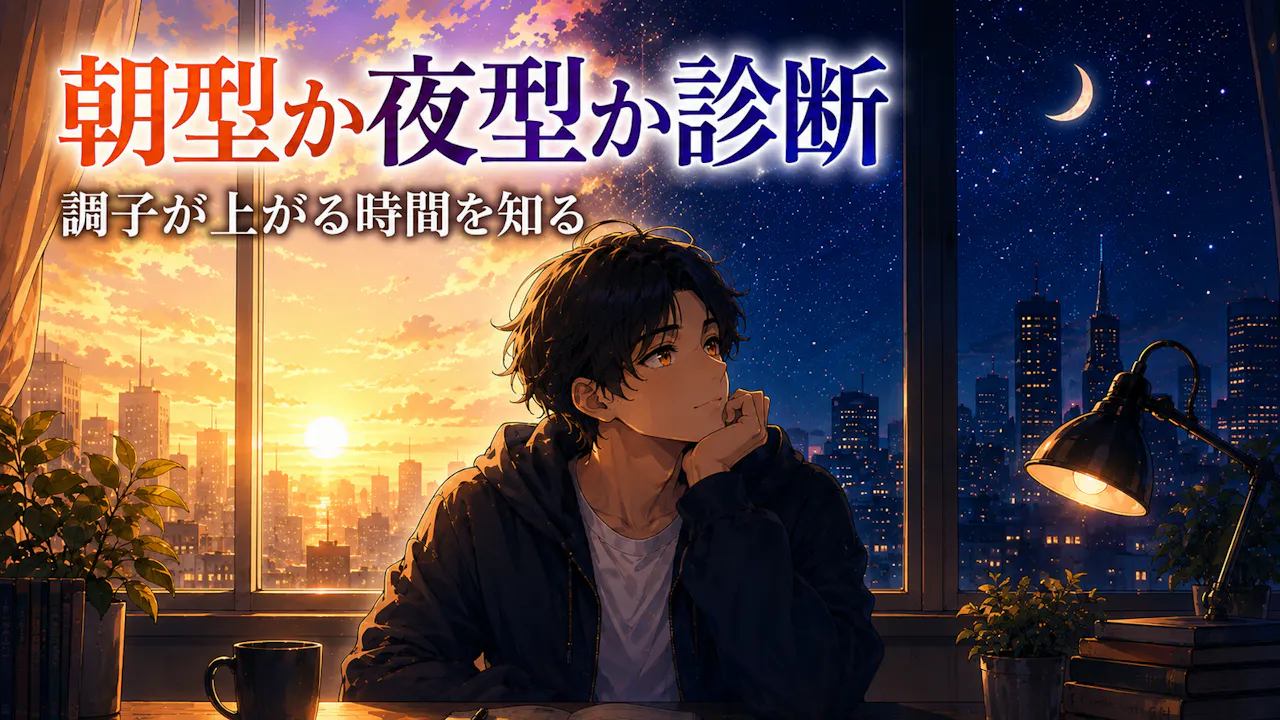 朝型か夜型か診断とは？