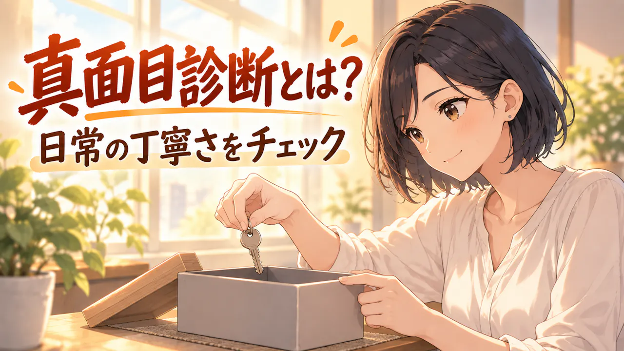 真面目診断とは？