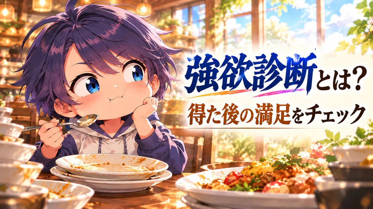 強欲診断とは？