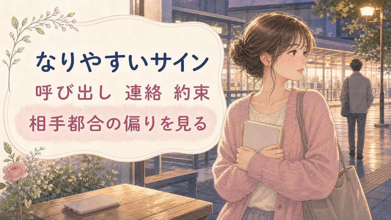 都合のいい女になりやすいサイン