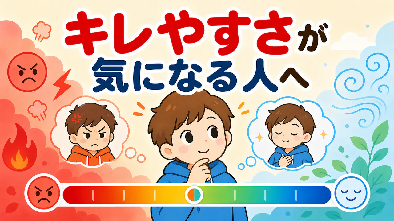 キレやすさが気になる人へ