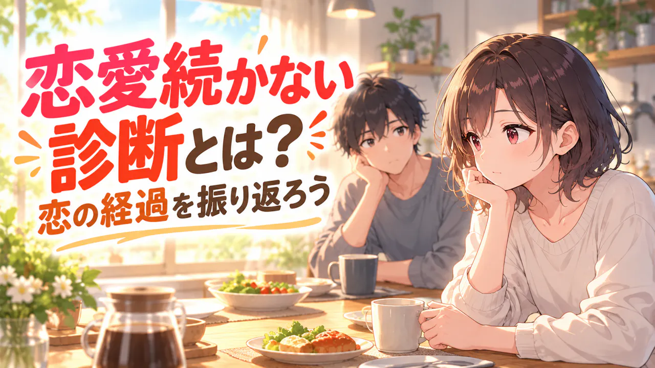 恋愛続かない診断とは？