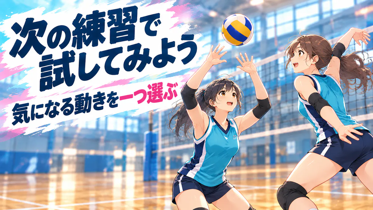 結果を次の練習に生かすには