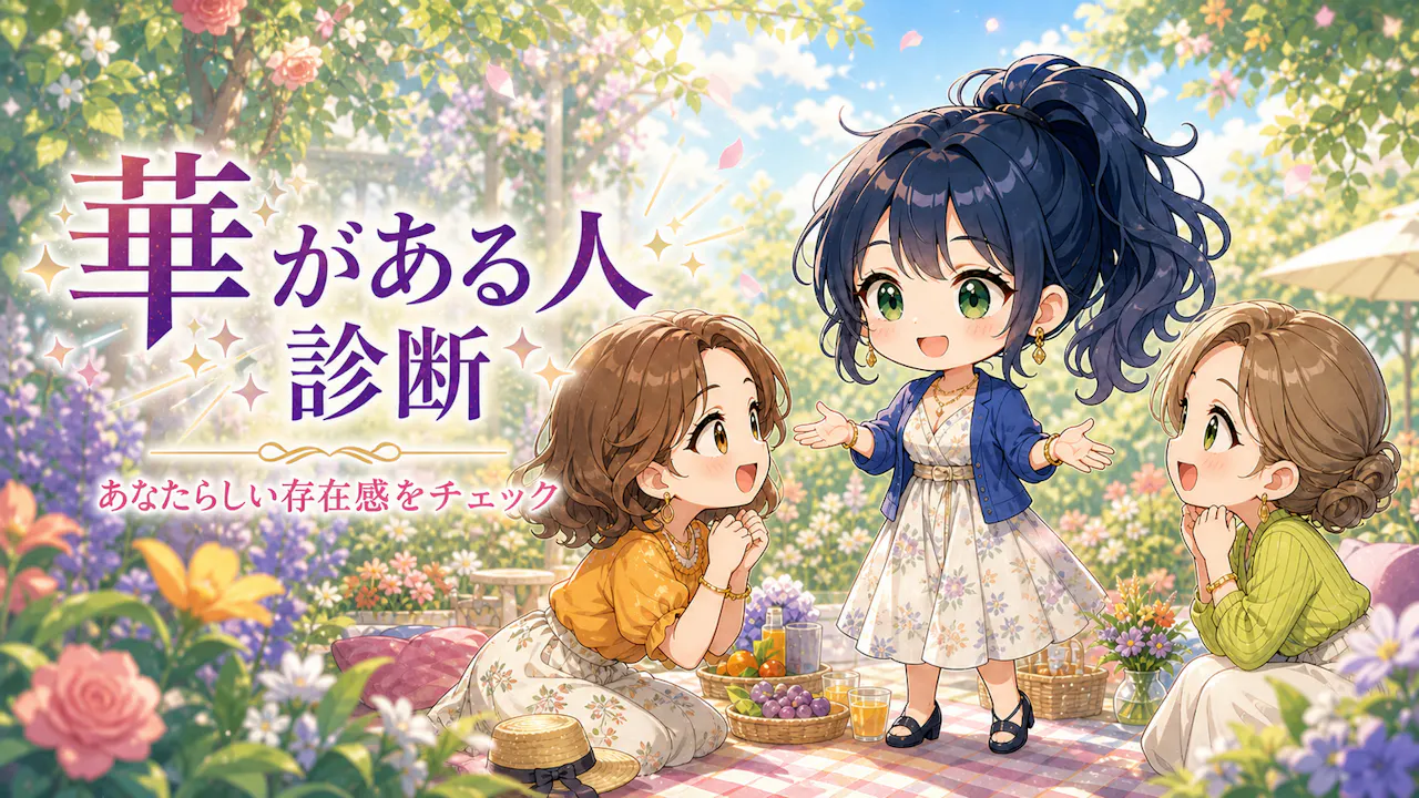 華がある人診断とは？