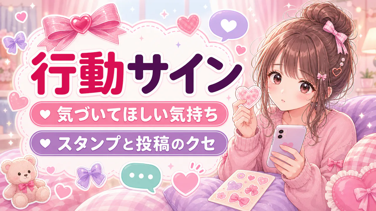 かまちょ女子に出やすい行動サイン
