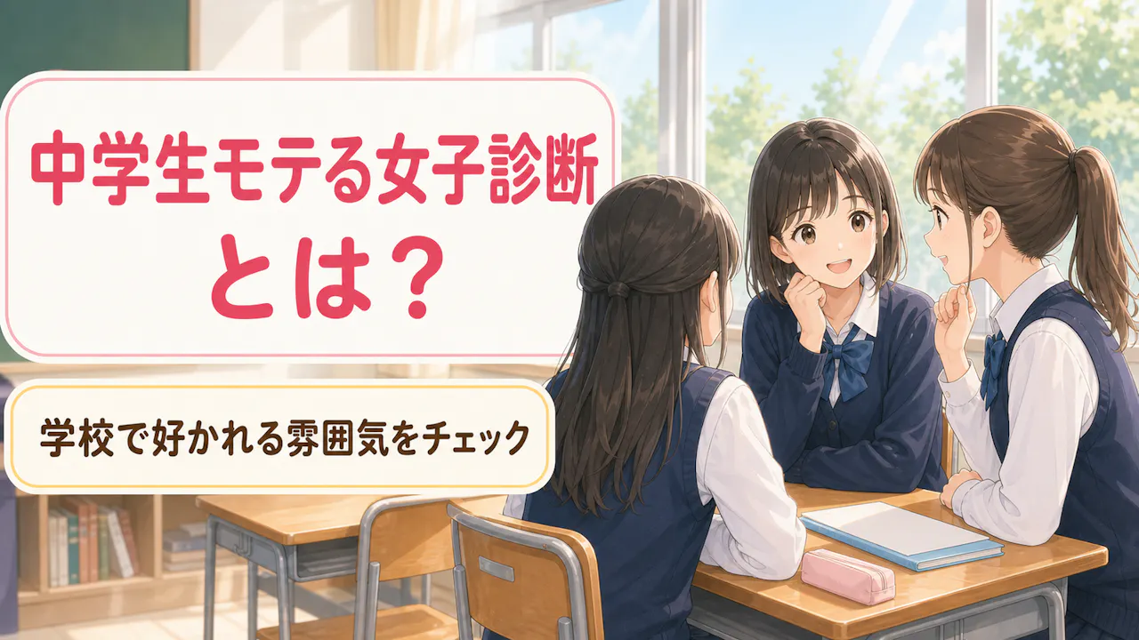 中学生モテる女子診断とは？