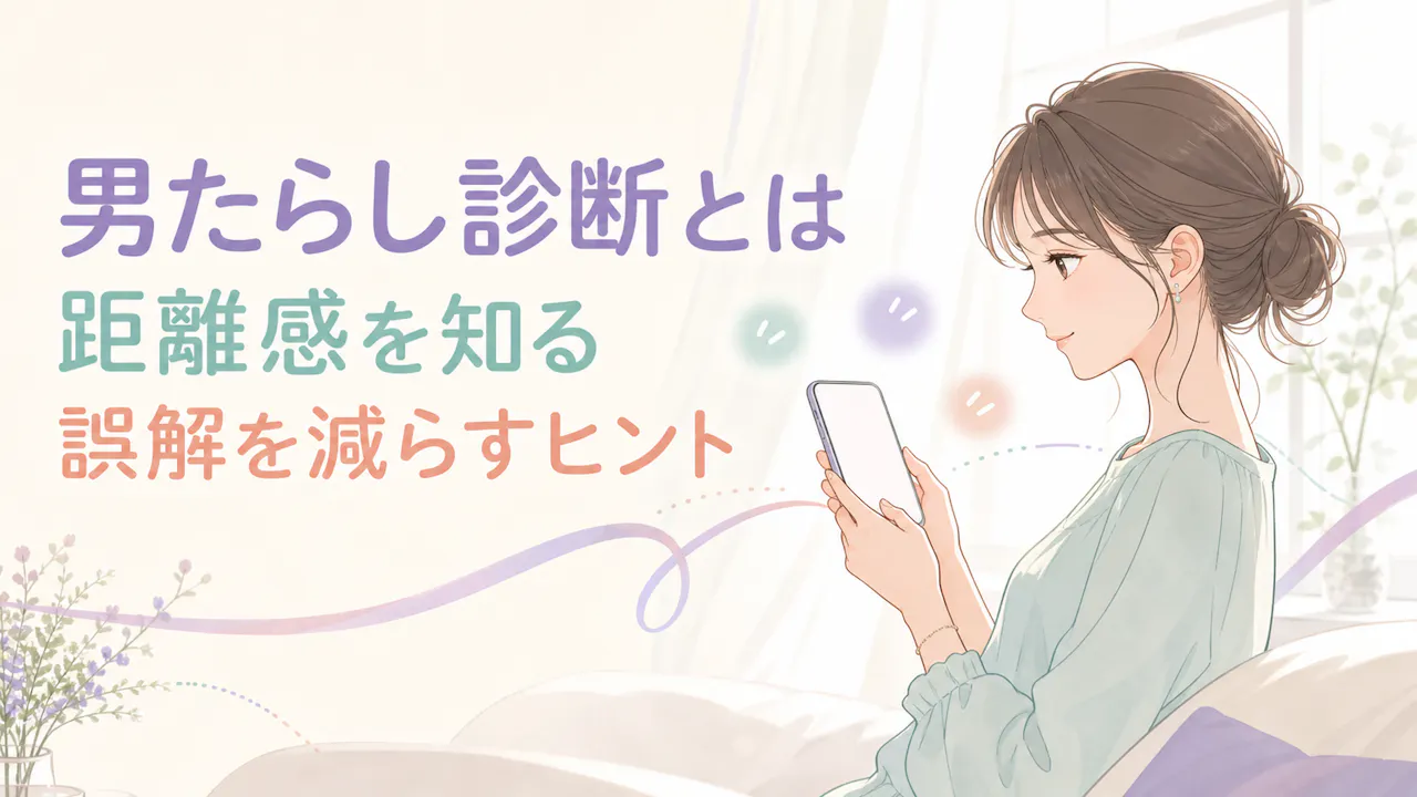 男たらし診断とは？