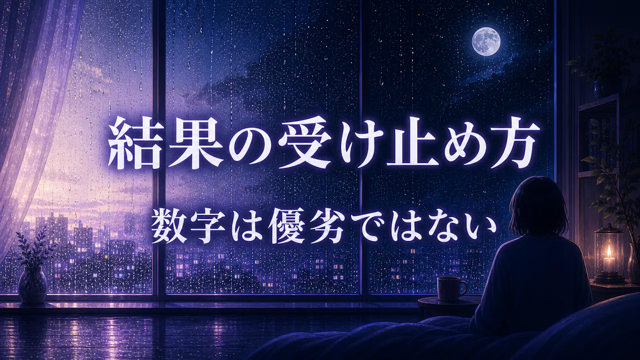 結果の受け止め方