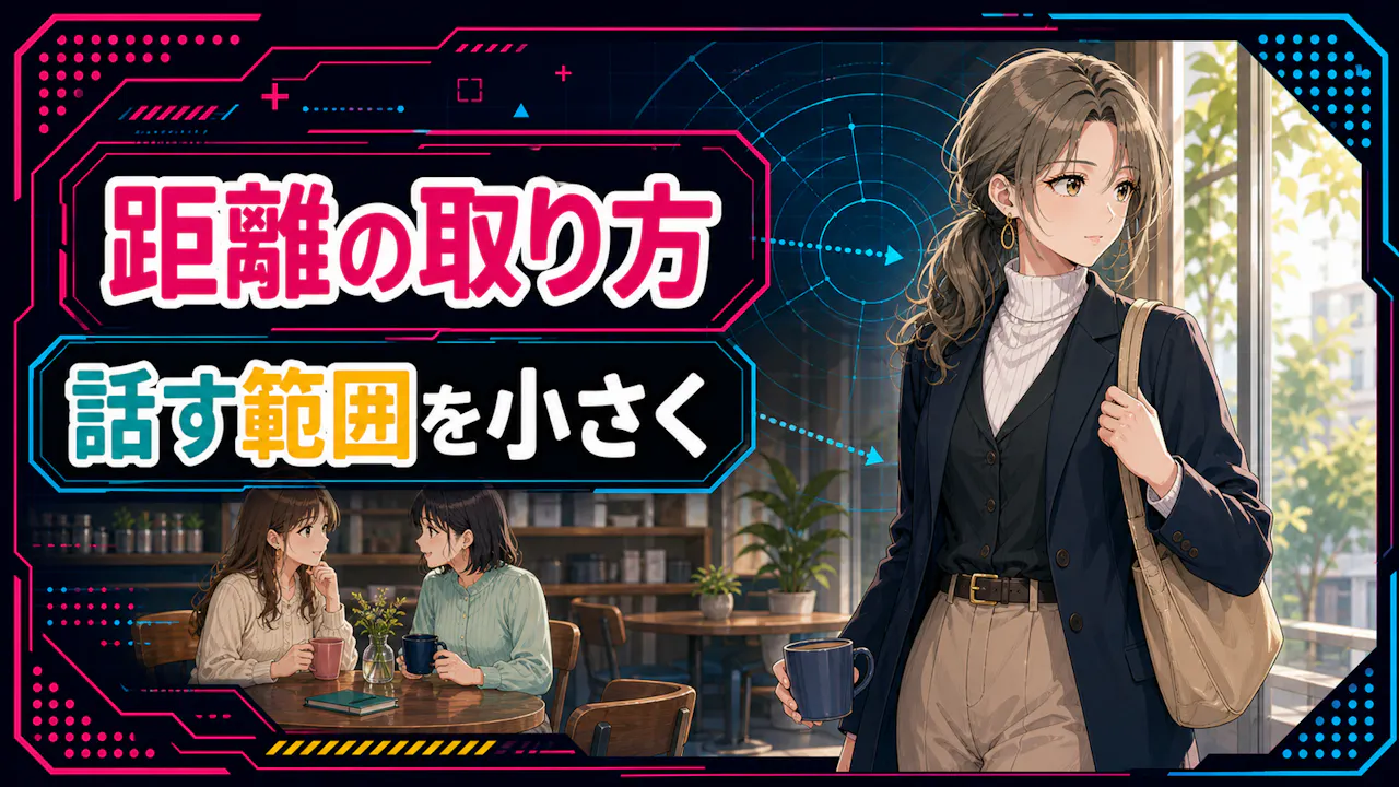 フレネミー女子と距離を取る方法