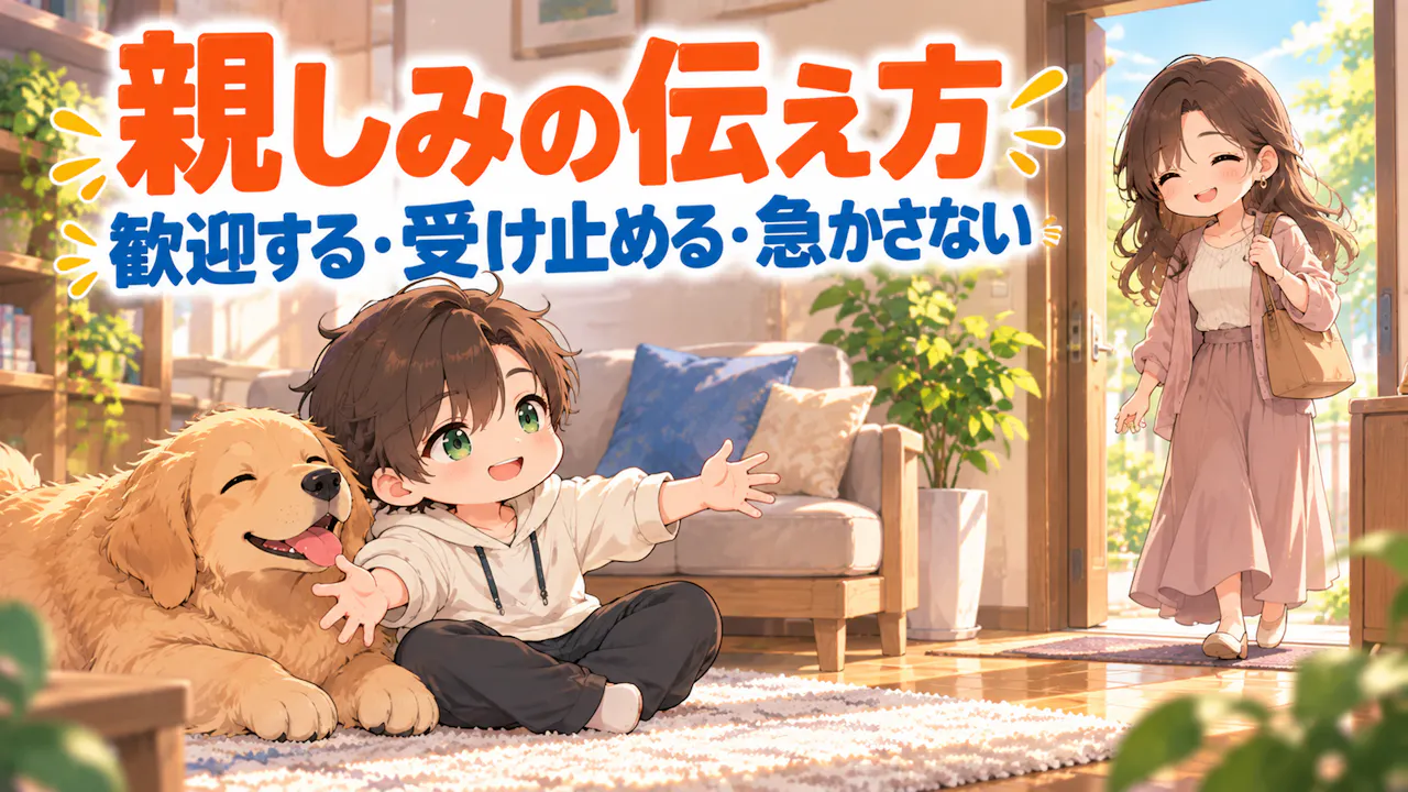 大型犬らしい親しみはどこに表れる？
