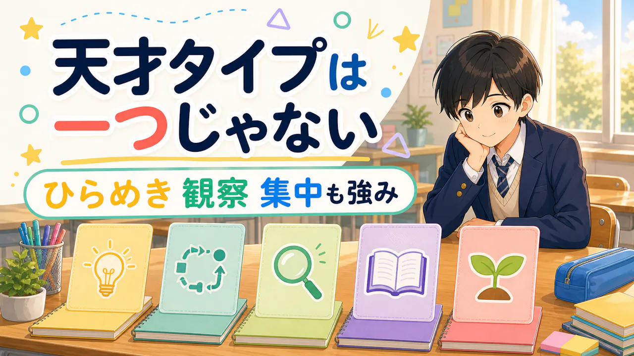 天才タイプは一つじゃない