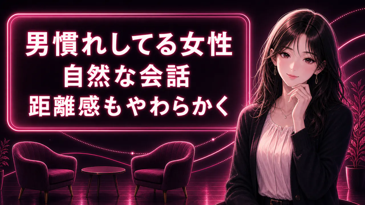 男慣れしてる女性に見えやすい特徴
