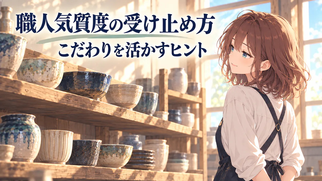 職人気質度の受け止め方