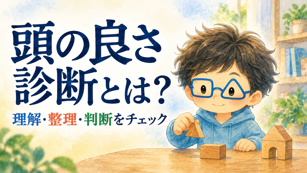 頭の良さ診断とは？