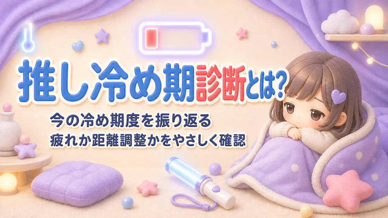 推し冷め期診断とは？