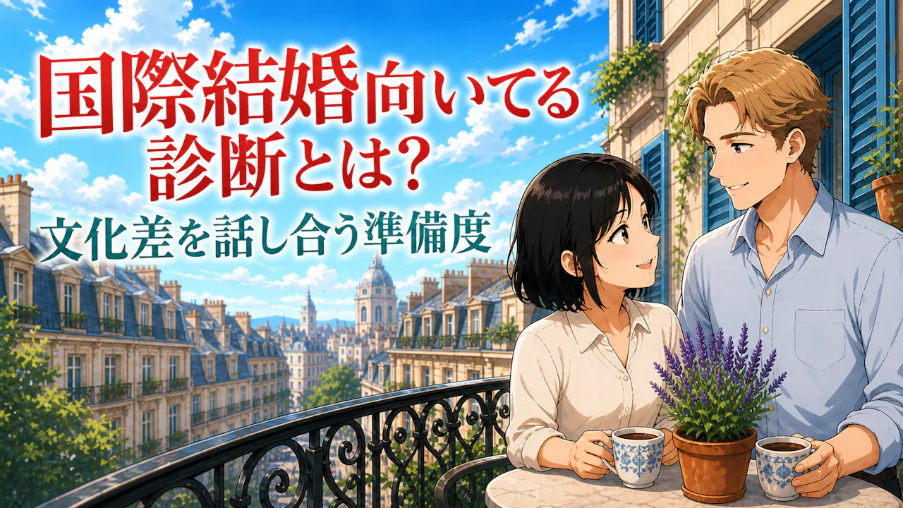 国際結婚向いてる診断とは？