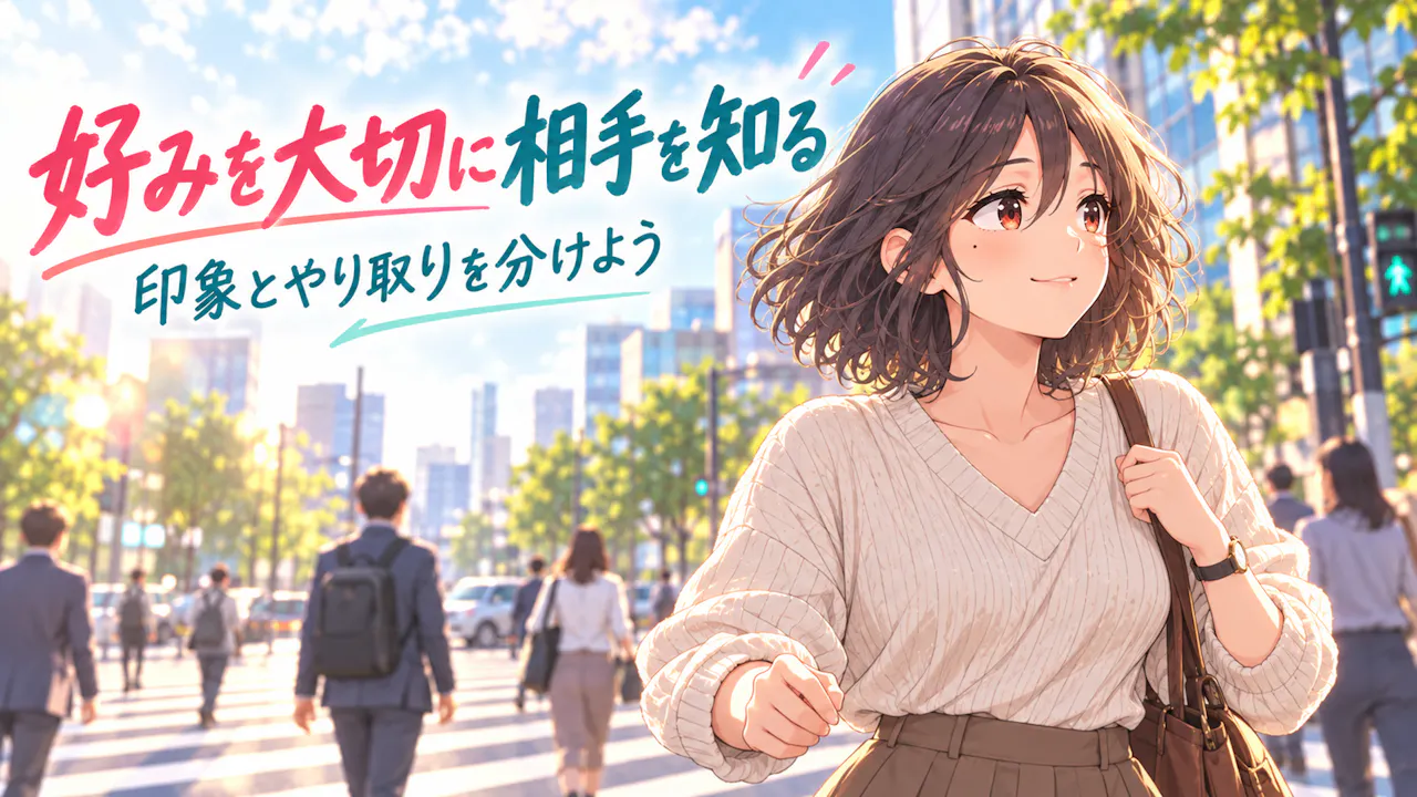好みを大切にしながら相手を知るには？
