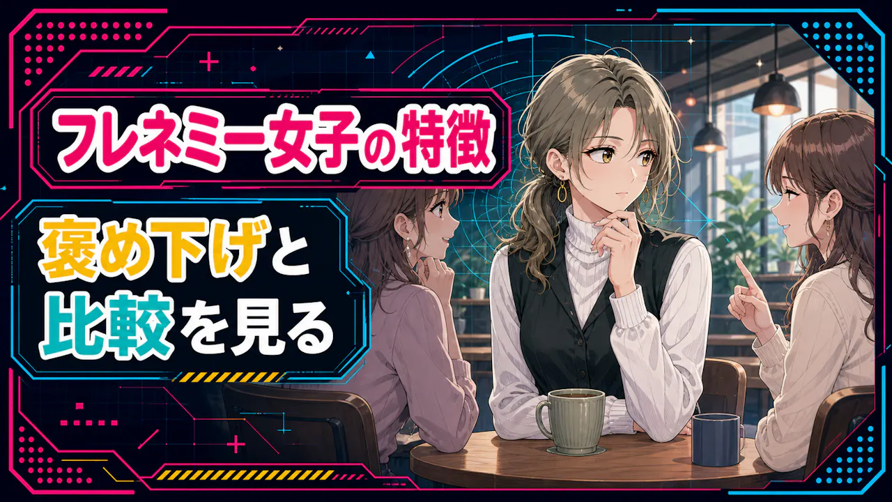 フレネミー女子とは？よくある特徴