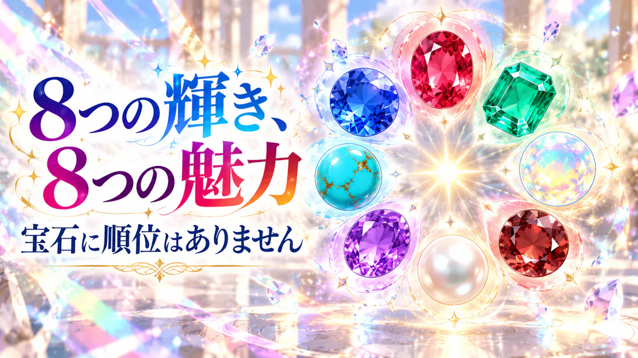 宝石タイプから見つかる魅力