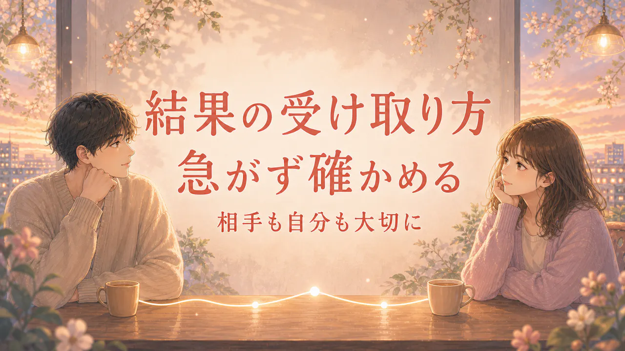 結果の受け取り方