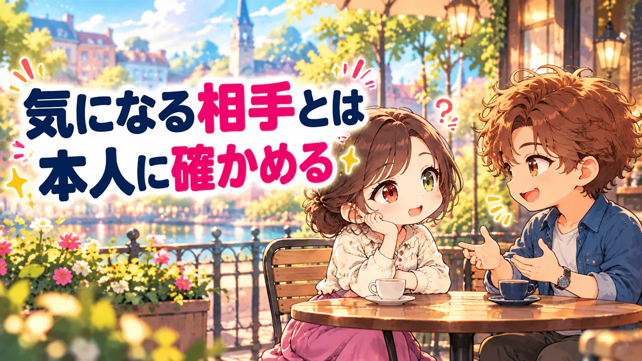 気になる相手とは本人に確かめる