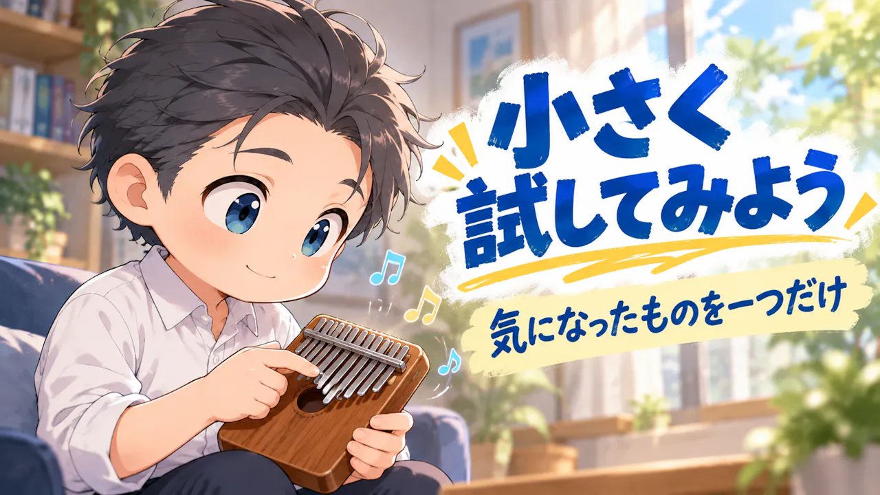 興味を広げたいときの小さな一歩