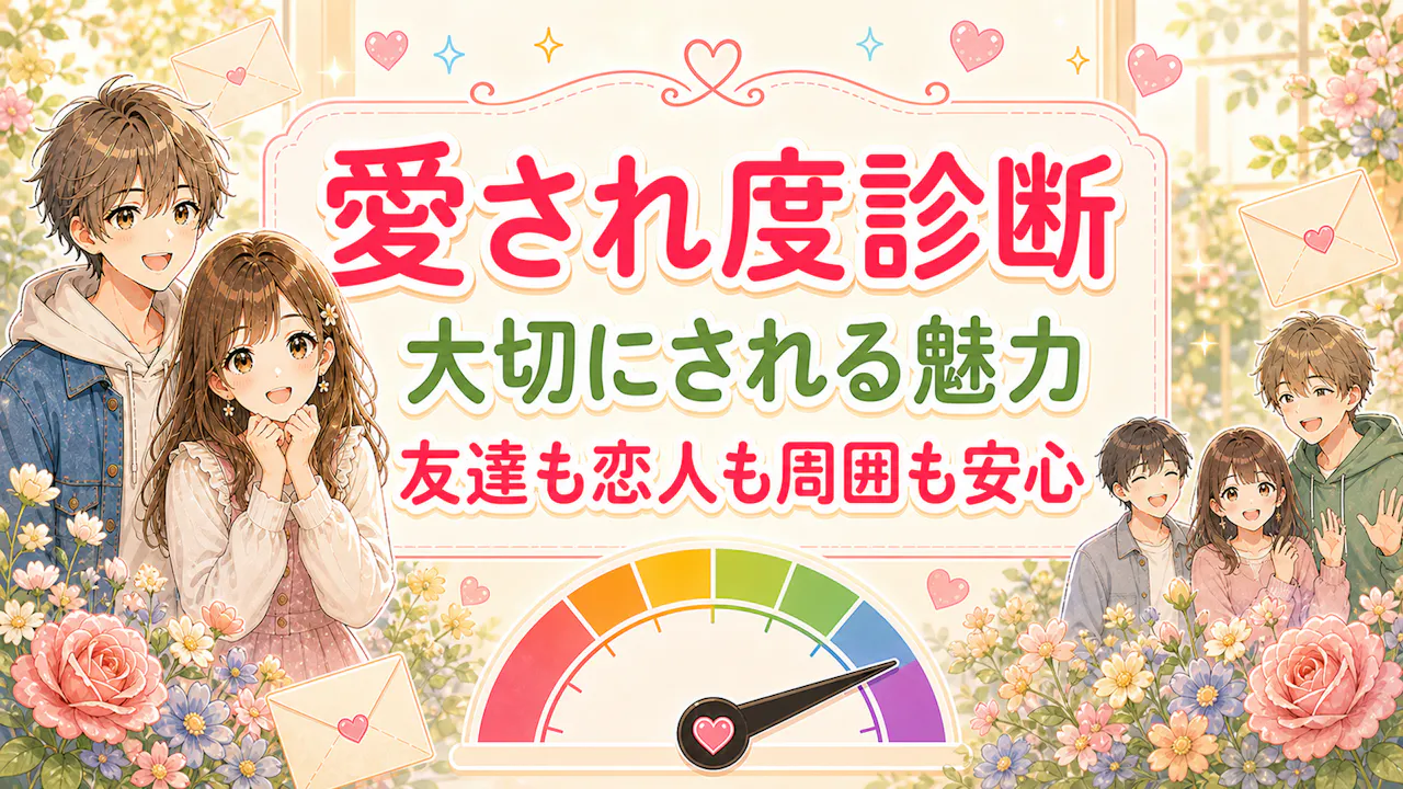 愛され度診断とは？