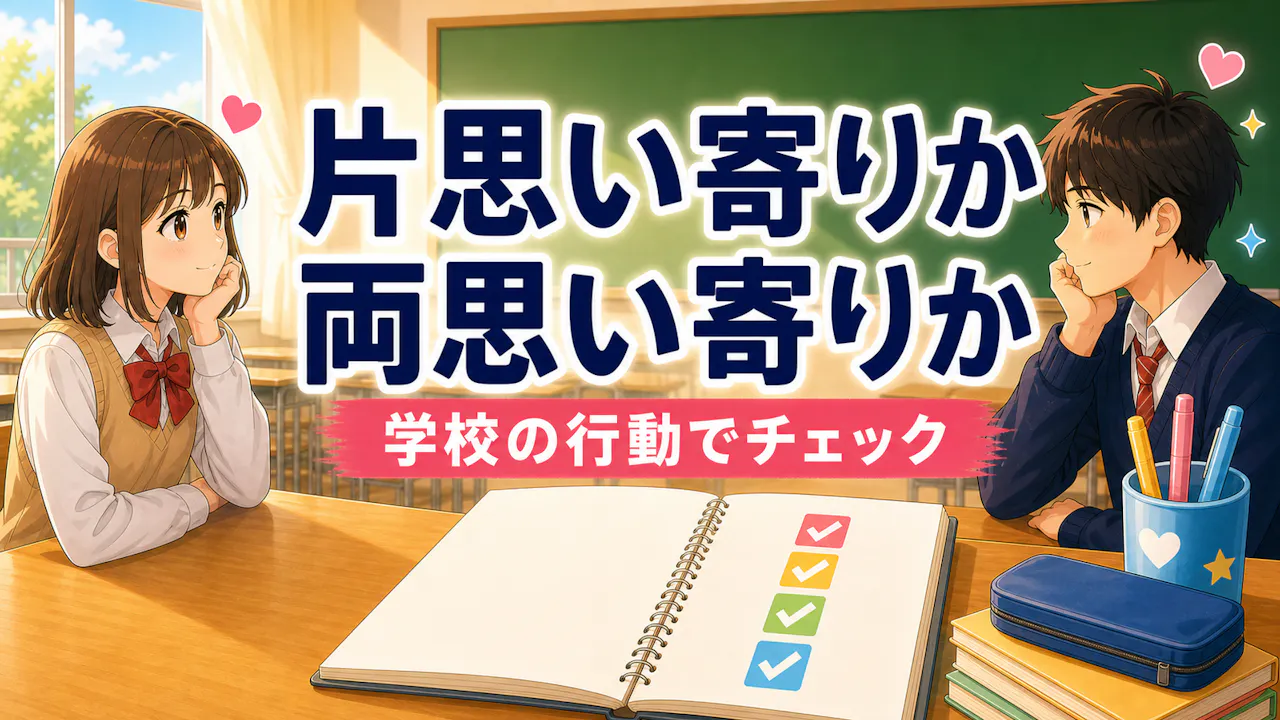 片思い寄りか両思い寄りかをチェック