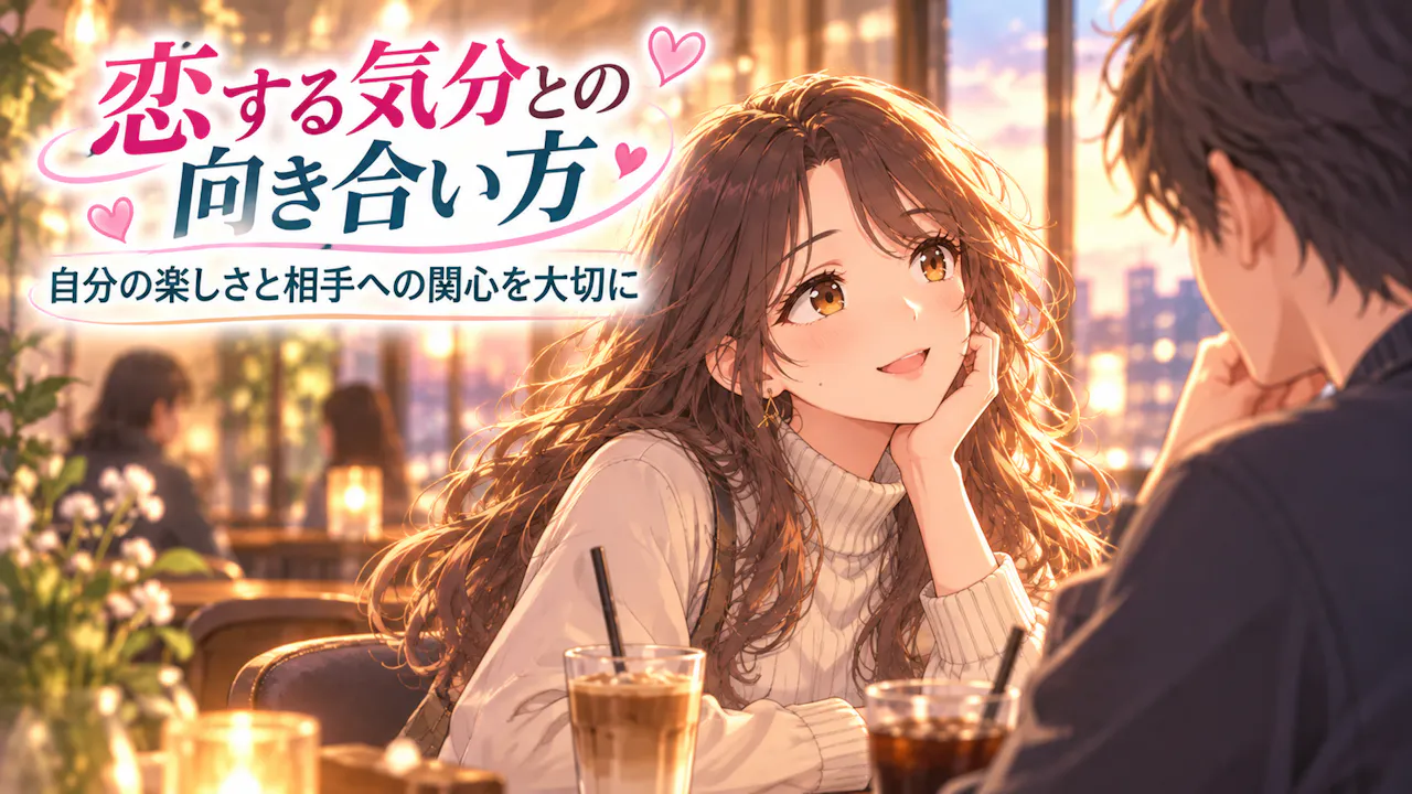 恋する自分と相手への気持ちの向き合い方