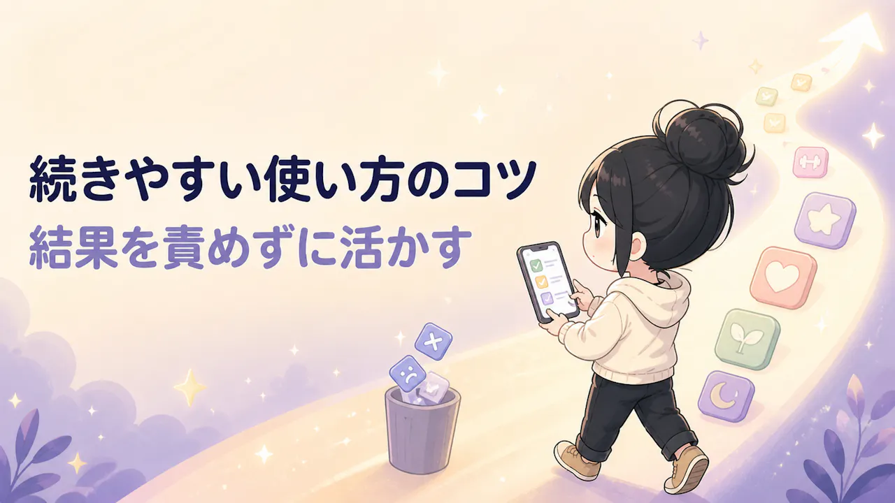 結果を続きやすい使い方へつなげるコツ