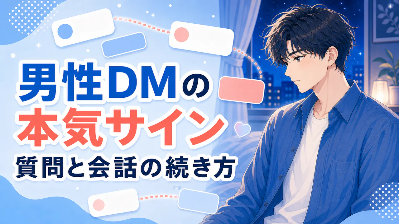 男性のインスタDMで見たい脈ありサイン