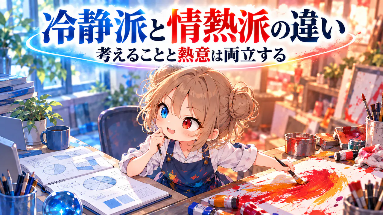 冷静派と情熱派の違い