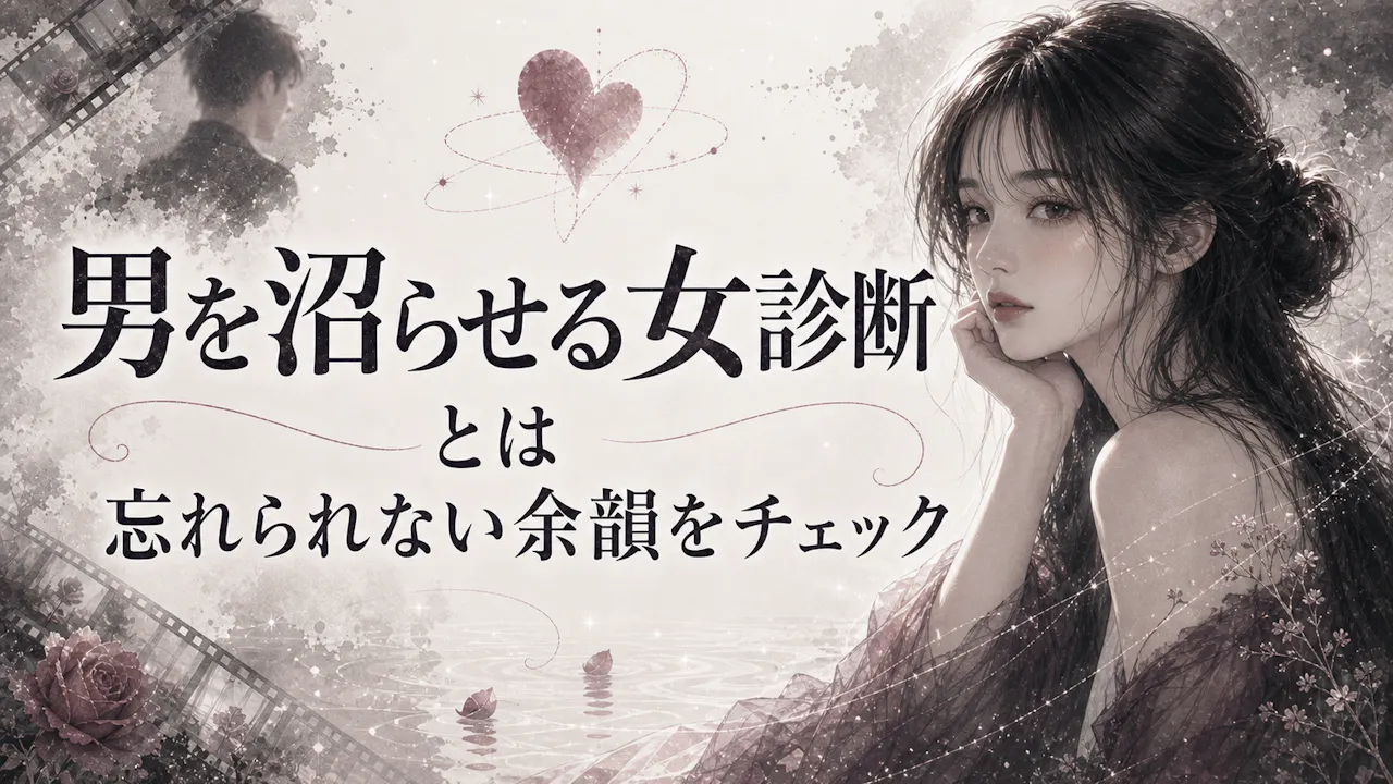男を沼らせる女診断とは？