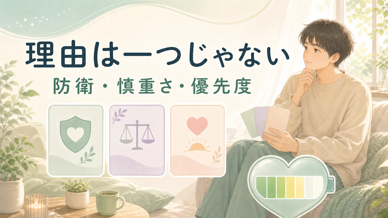 人を好きになれない理由は一つじゃない