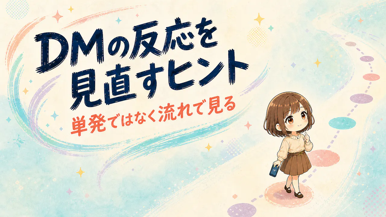DMの反応を見直すときのヒント