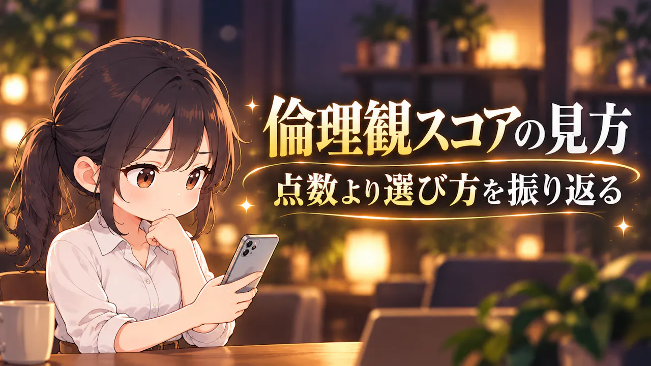 倫理観スコアの見方