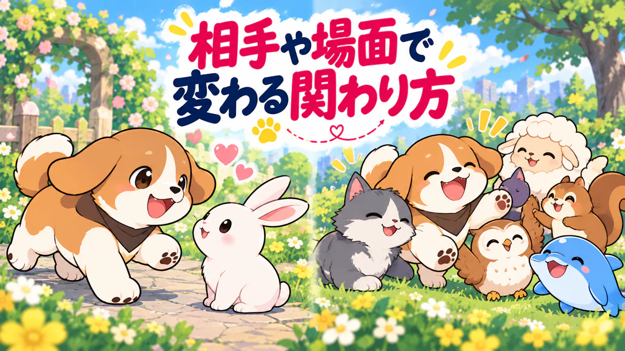 恋愛と友達でタイプが違って見える理由