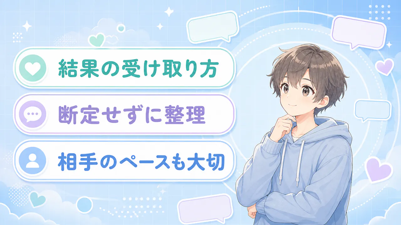 結果の受け取り方